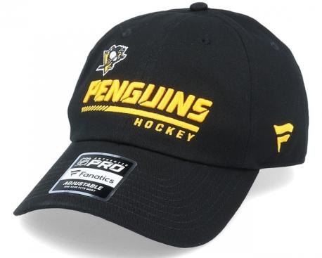 Pittsburgh Penguins Authentic Pro Locker Room Unstructured Adjustable Cap Black-OS